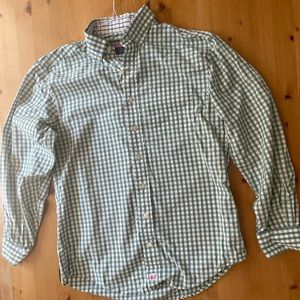 Vineyard vines long sleeve gingham shirt